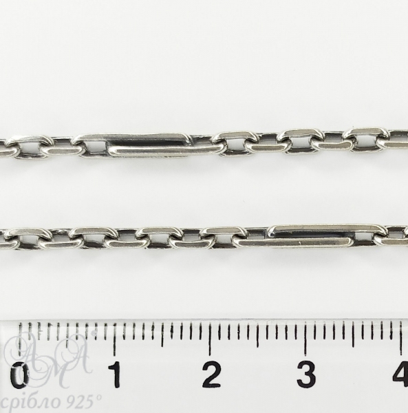 Ланцюг Якір 15х1 50см 12.52 грам Срібло 925 проби