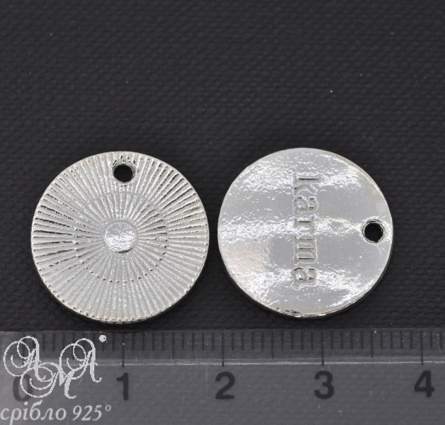 Підвіска (П0172) 19х19 мм срібло 925 проби